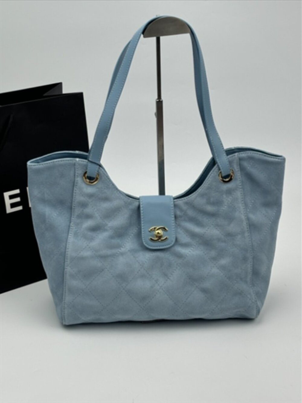 Chanel light blue bag